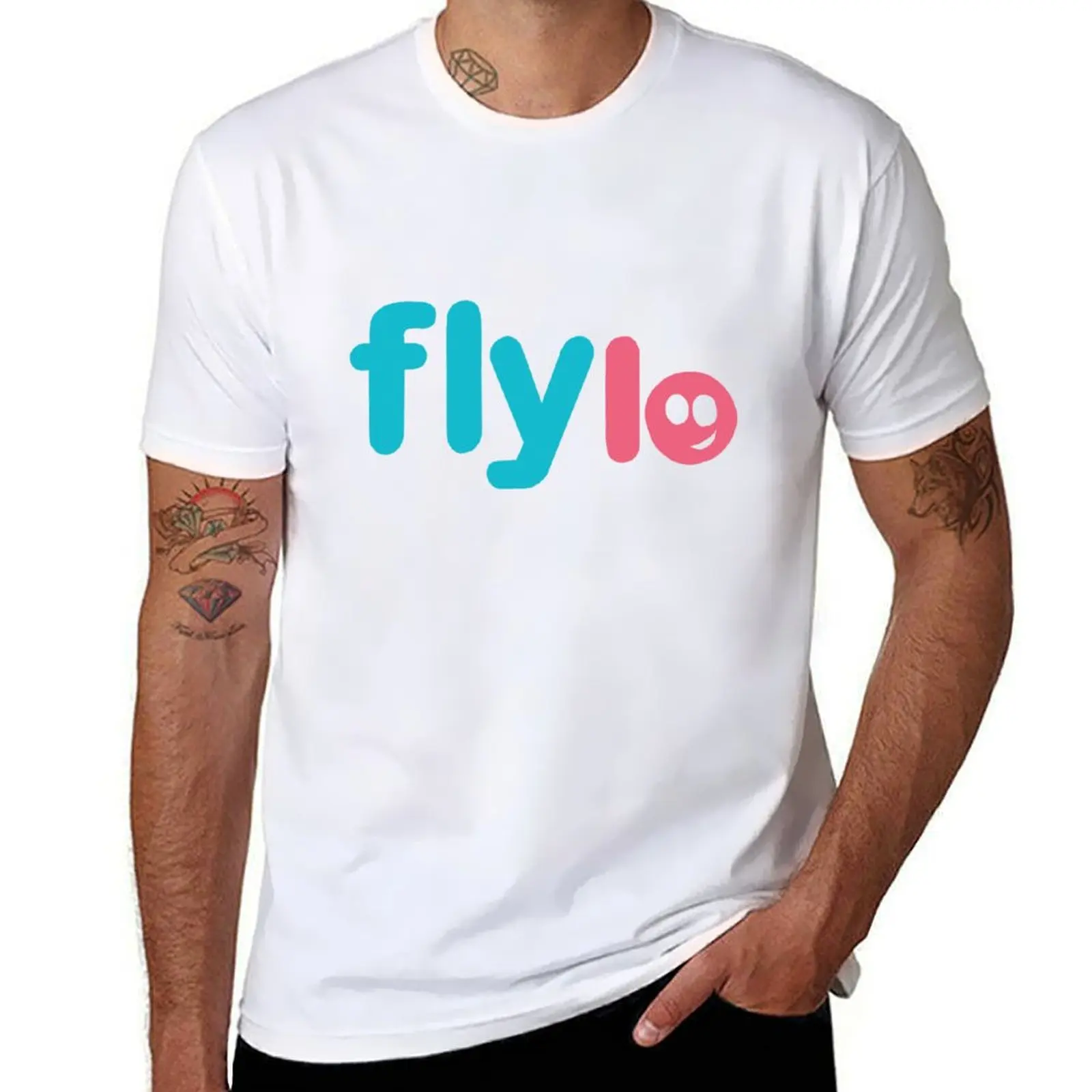 Camiseta con logo de Flylo Airlines Come Fly With Me, camiseta para hombre, camisetas 100% de algodón, camiseta 100% de algodón, camiseta personalizada