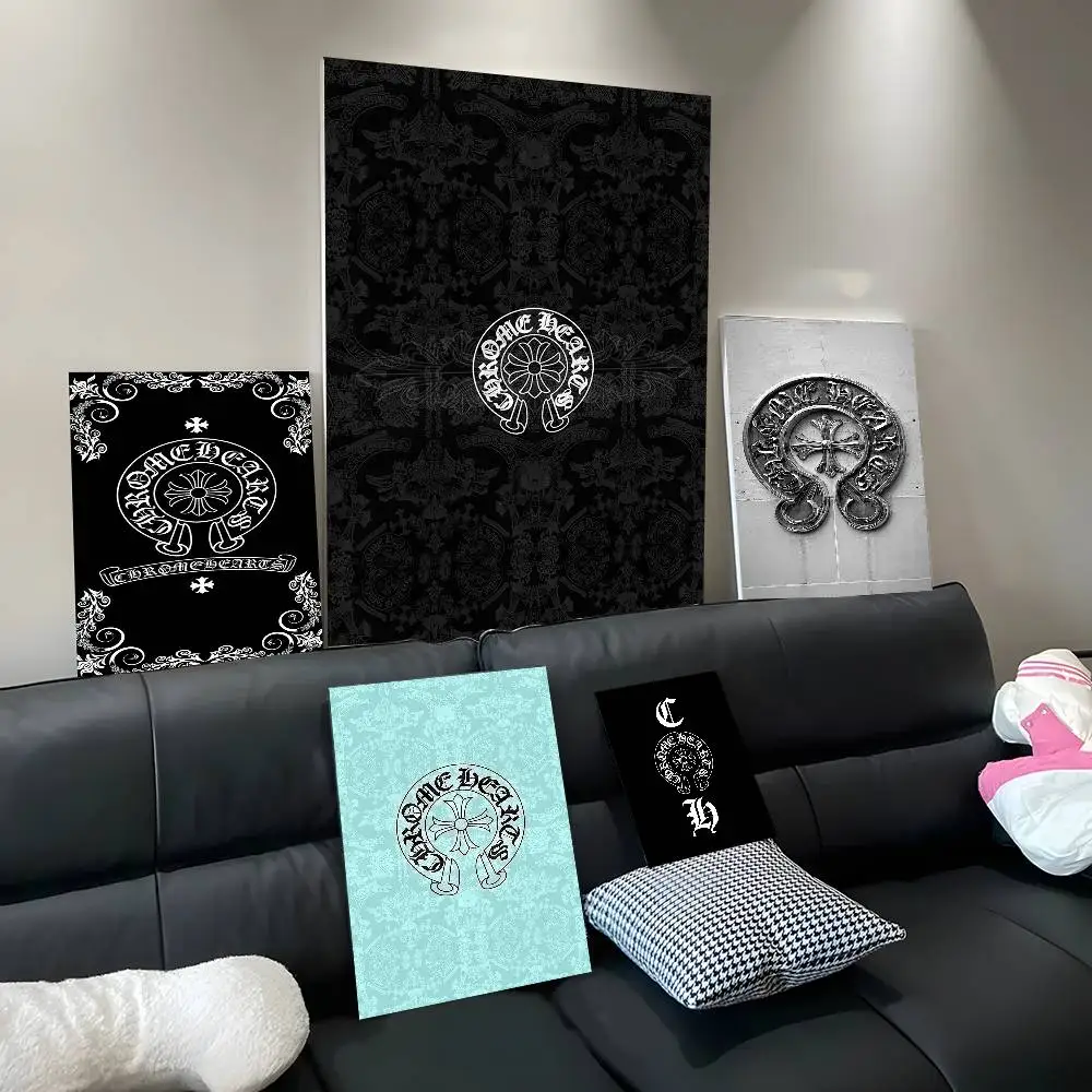 أزياء العلامة التجارية C-Chromes قلوب المشارك طباعة A5 A4 A3 A2 جدار ديكور فني لغرفة مكتب هدية لمحبي