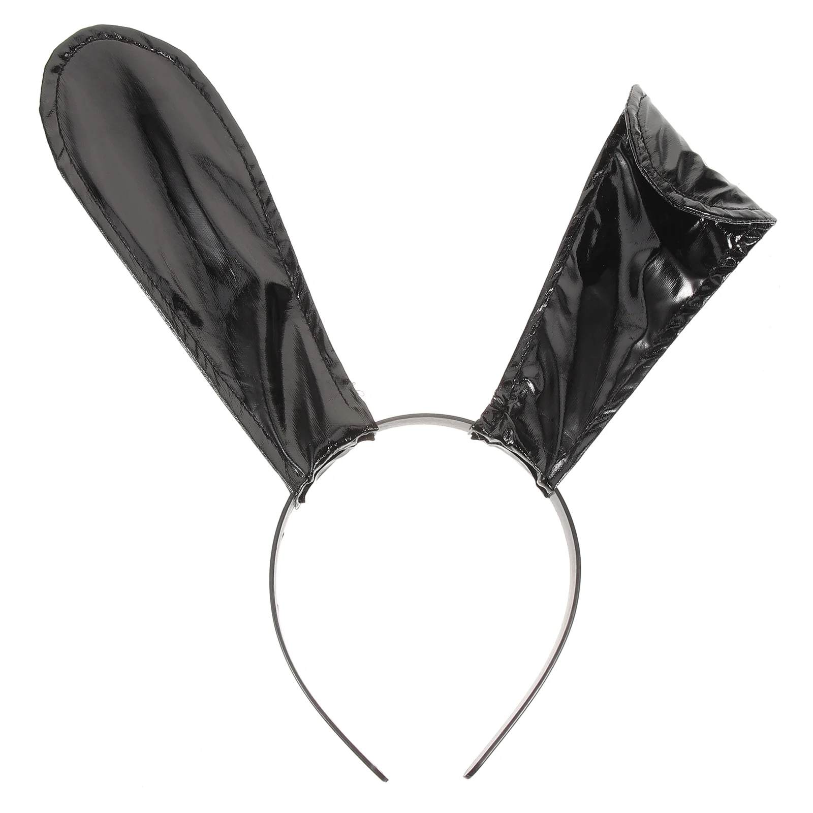 

Hair Bands Black Bunny Ears Headband Party Headbands for Adults Aldult Rabbit Cosplay Pu Miss Women