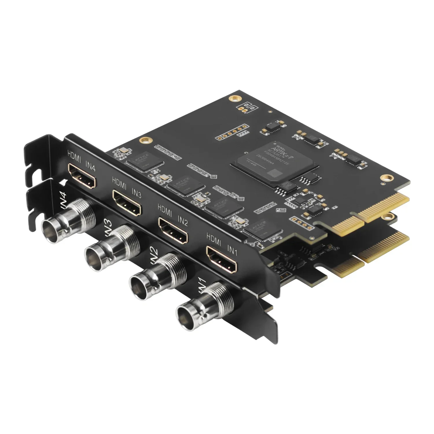 UC3540S مسجل ألعاب Win10 لينكس تدفق التكبير Vmix VJ OBS 4 قناة 1080P 3G SDI بطاقة التقاط الفيديو PCIe Box