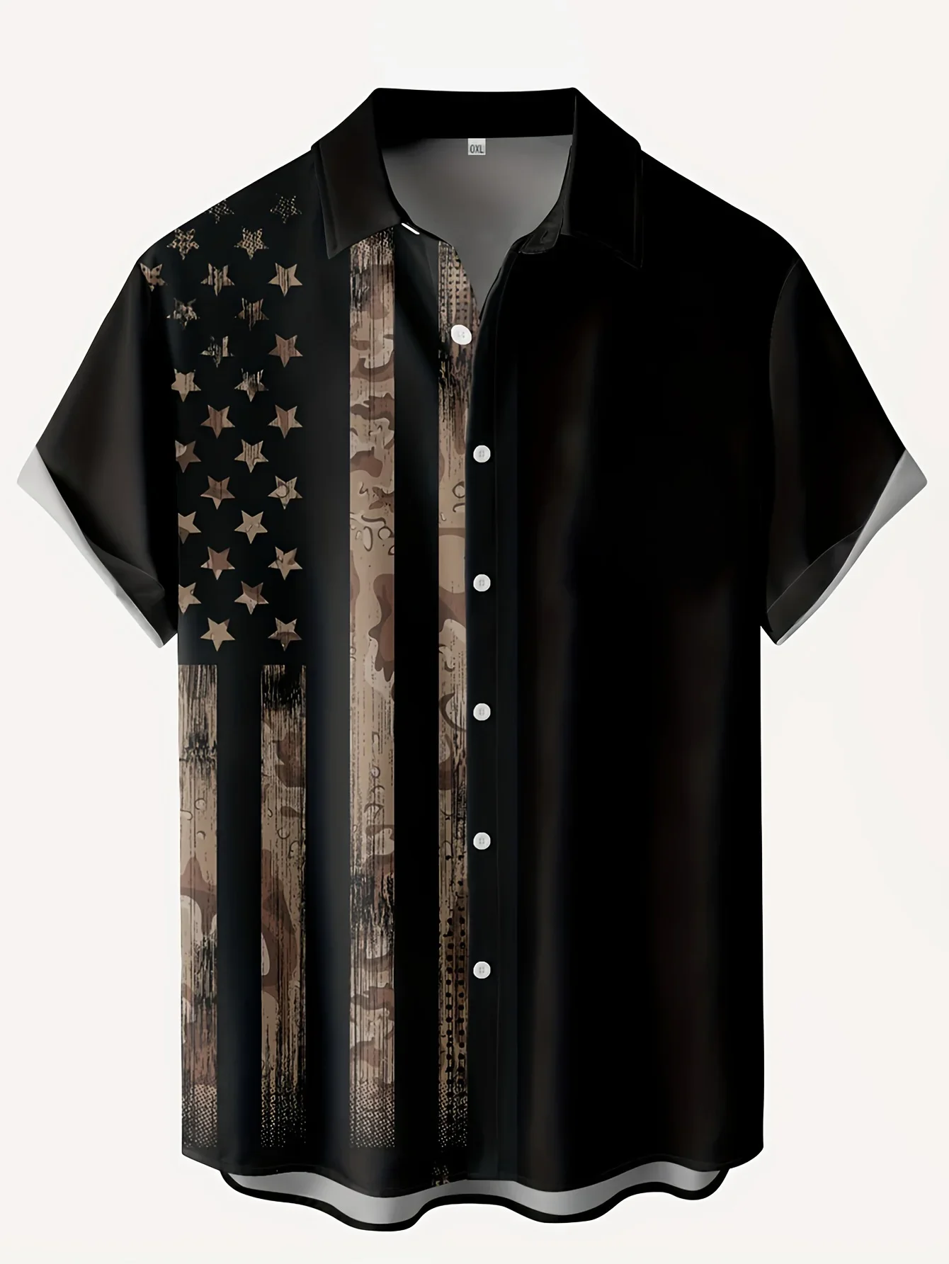 Hawaiian Men's Retro Shirt - Casual Breathable Short-sleeved Top - Beach Party Checkered Top - Short-sleeved Men's Clothing