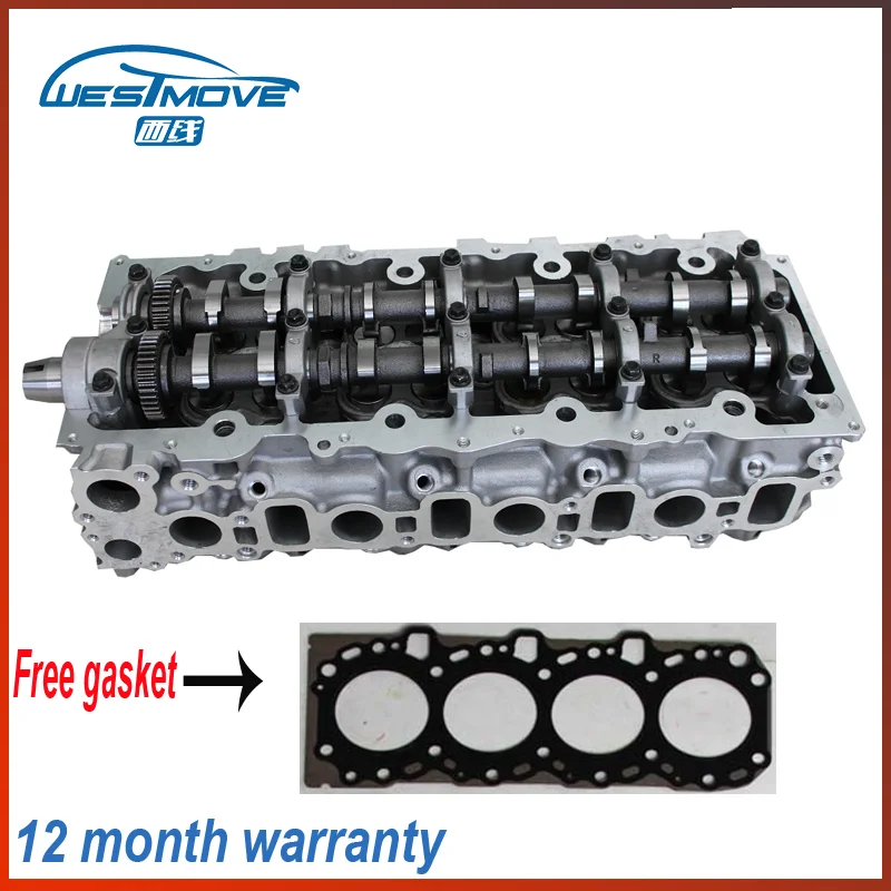 ENGINE : 2KD 2KDFTV 2kd FTV complete Cylinder head assembly for Toyota Hilux Hiace Dyna 150 Innvova Fortuner 2.5L D-4D