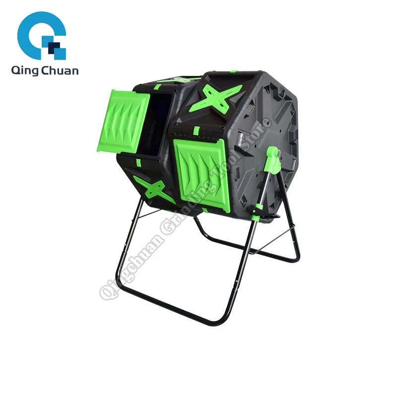 

Компостный ящик Контейнер для компостирования Садовые товары Двойной склад Большая складская дверь Компостный контейнер