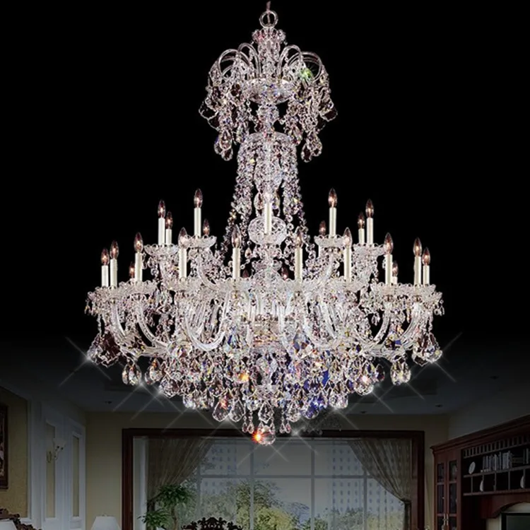 European Luxury Atmospheric Living Room Lights Modern Dining Room Lights Duplex Villa Hotel