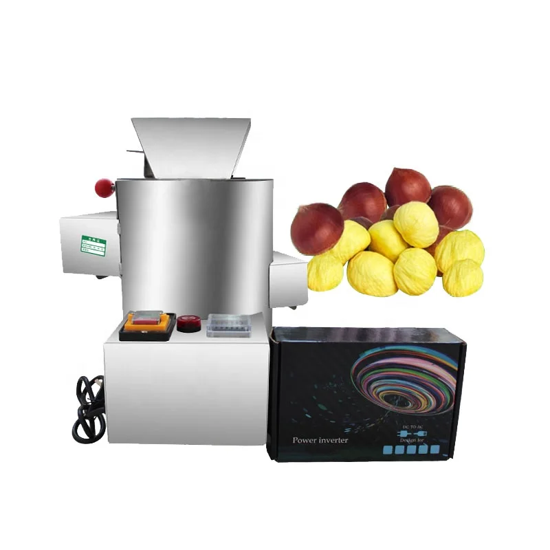 Factory Price Electric Chestnut Peeling Machine Chestnut Sheller Chestnut Peeler