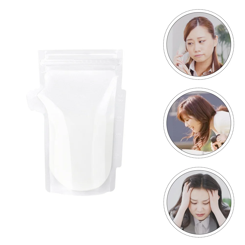 

30 Pcs Breast Milk Storage Bag Leak Pouch Freezer Bags Breastmilk Pouches Pe The Pet Sealing for Baby Travel