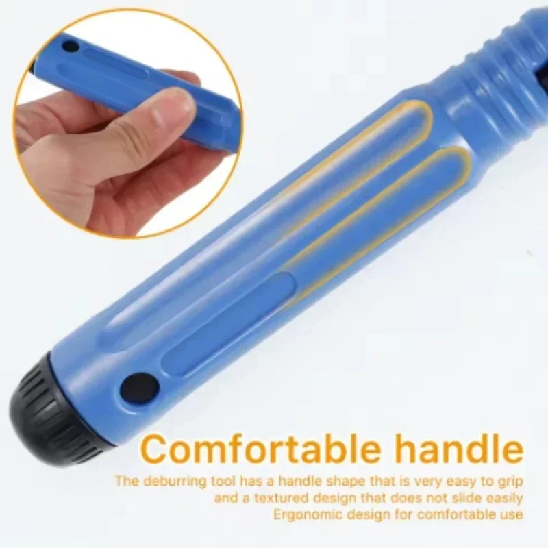 Hand Burr Trimming Knife Scraper Chamfer Deburring Tool for 3D Printer Parts Copper Tube Reamer Tool Model Pruning Device Kit