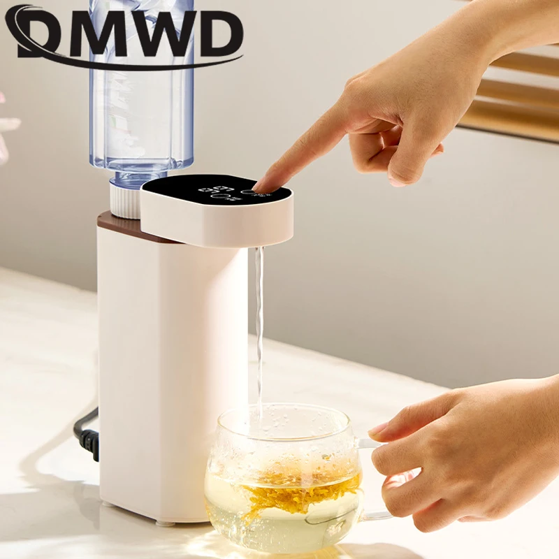 DMWD Instant Hot Water Dispenser Portable Hot Water Dispenser For Making Tea Instant Coffee LED Touch Display Water Boiler 220V