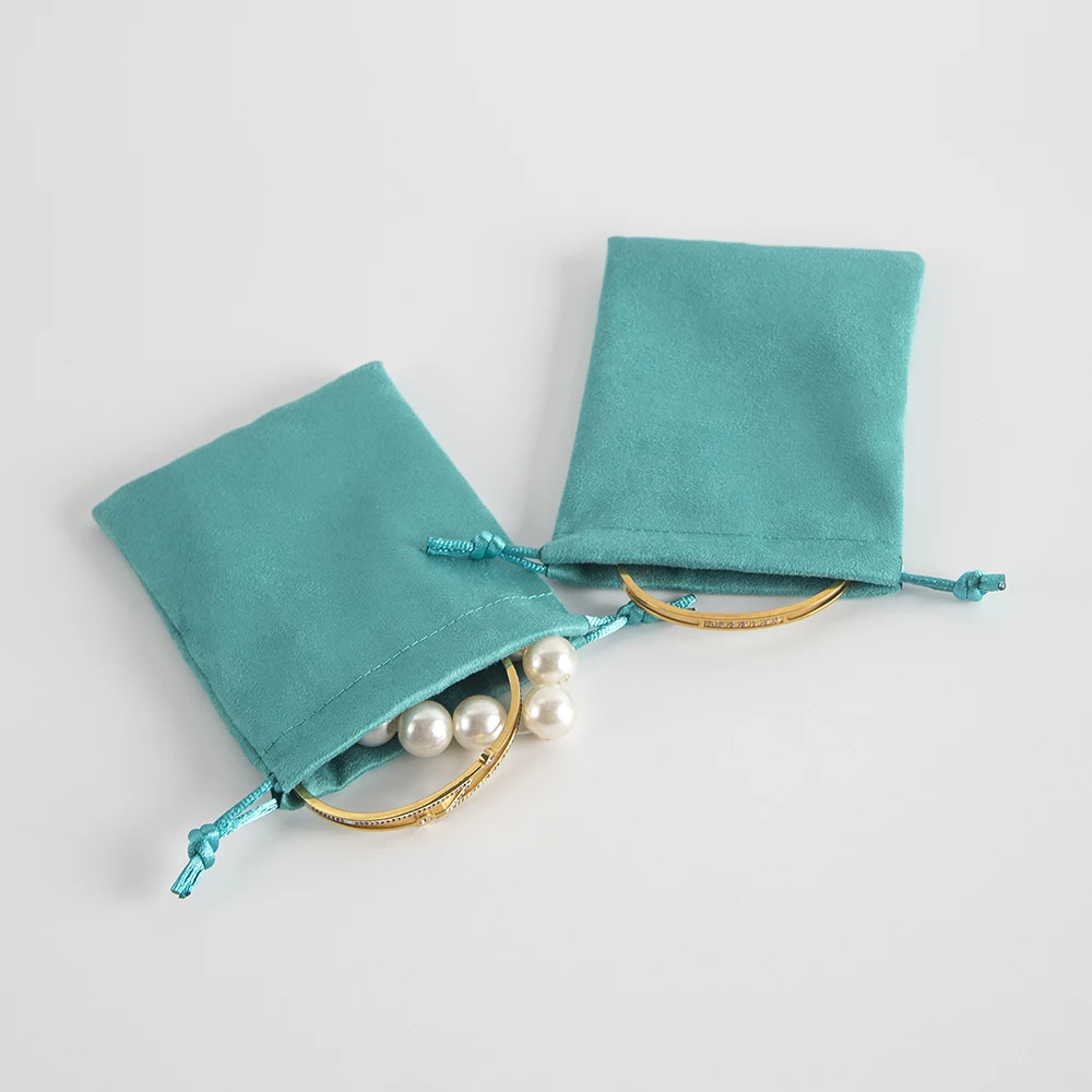 50 Stück schöne Flanell-Samtbeutel mit Kordelzug, Schmuck, DIY-Geschenkbeutel, 5 x 7 cm, 7 x 9 cm, 8 x 10 cm, 9 x 12 cm, Hochzeitsgeschenke für Gäste, Süßigkeitenbeutel – Detail 4