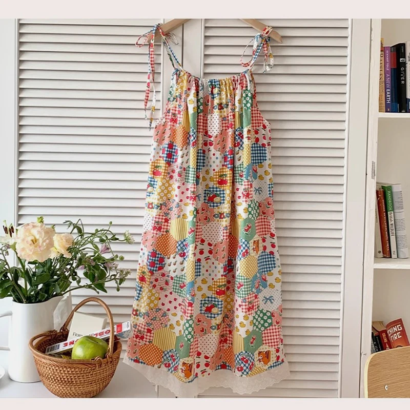 Cotton poplin printed fabric，small fresh patchwork for DIY crafts children\'s women\'s clothing dresses sewing cloth