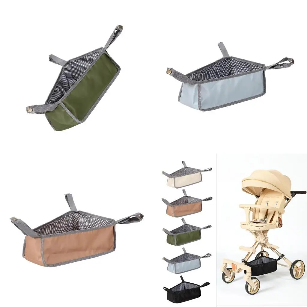 

U13F Multifunction Baby Pram Hanging Basket Portable Travel Carry Case Storage Bag Wear-resistant for Parental Convenience