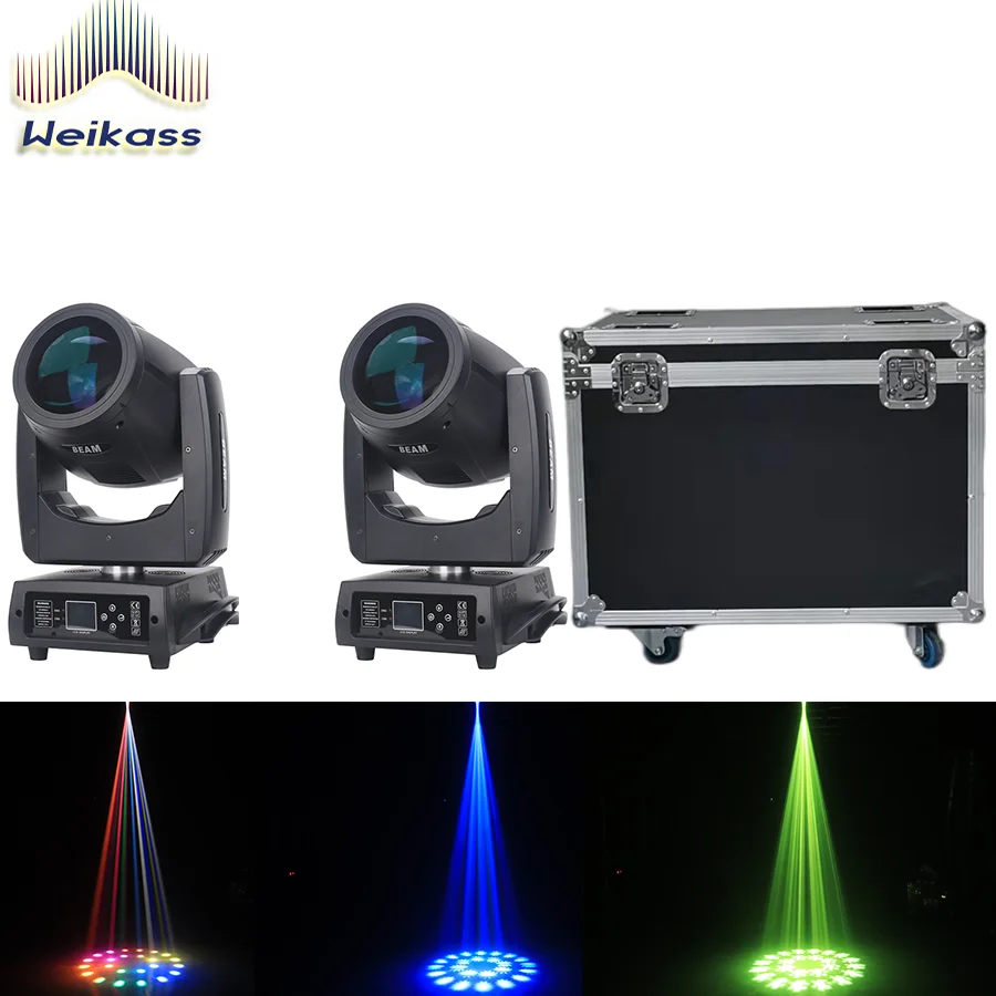 Weikass Mini 7R 230W Beam Moving Head Stage Light Dmx Rainbow Effect Wash Dj Bar Party Disco Dj Show Wedding