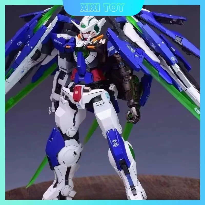 Dada Model Mg 1/100 Gn-001 Exia Repair 4 Double Shield Assembly Model Kits Collectible Anime Robot Desktop Decorations Kids Gift