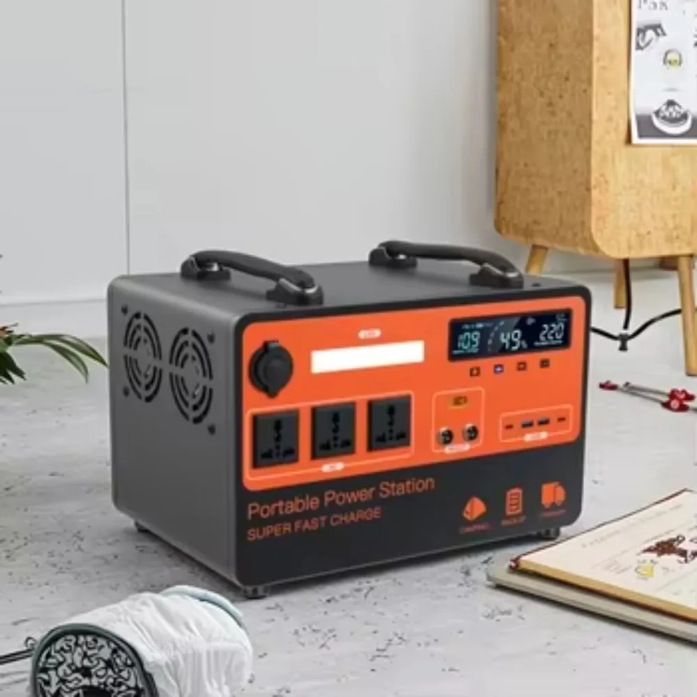 2400Wh LiFePO4 Portable Power Station – 2000W Pure Sine Wave, Solar Generator for Outdoor Use, OEM/ODM Supported