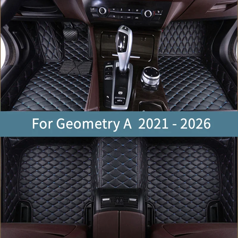 Maßgefertigte Autofußmatten für Geometry A 2021 2022 2023 2024 2025 2026 2027 2028, Fußmatten für Autos, Innenraumzubehör