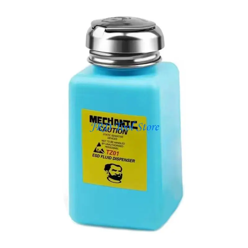 A2UD Liquid Bottle Press Pumping Fluid Dispenser Metal Cap Plastic 100/200Ml