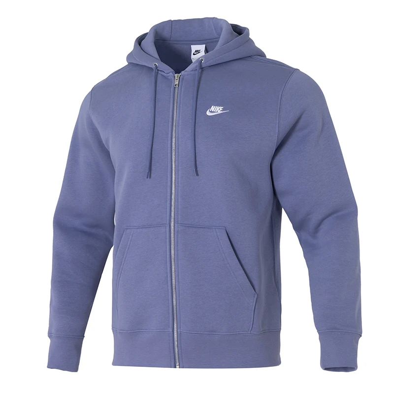 

Nike as m Nk Club Bb Fz Hoodie Jacket/Coat Knitted Hooded Fleece Men's Daily Commuting Sports Fn3862-499