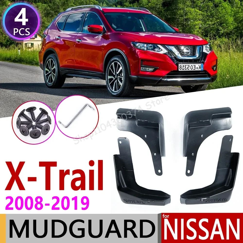 

for Nissan X-Trail 2008~2019 T31 T32 T 31 32 Mudflap Fender Mud Guard Splash Flaps Mudguard Accessories X Trail XTrail 2010 2015