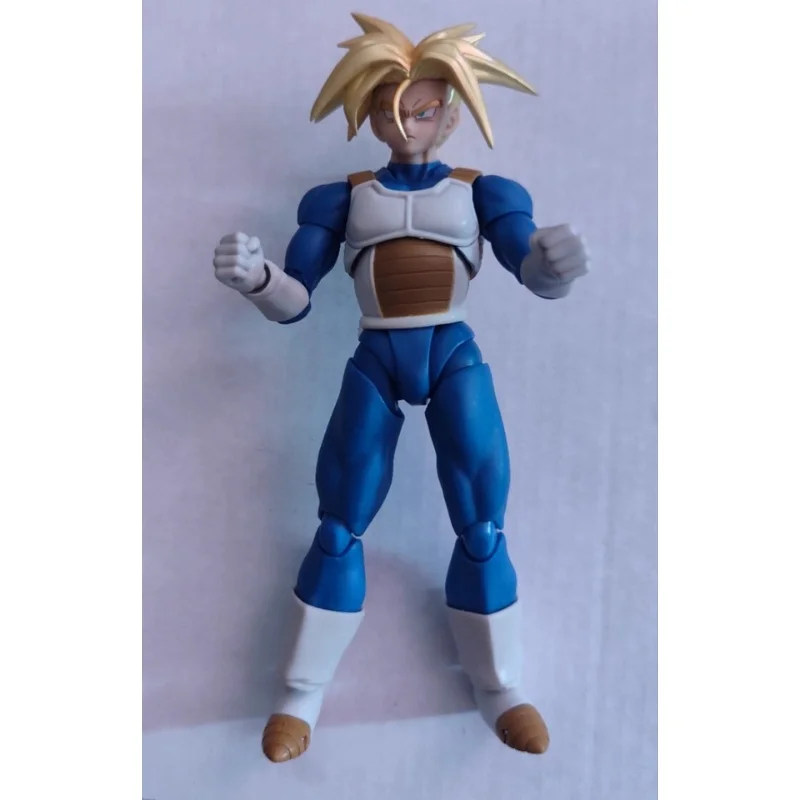 

In Stock Original Bandai Dragon Ball Z Super Saiyan Trunks Action Figure S.H.Figuarts Hidden Super Power Collectible Model Gifts