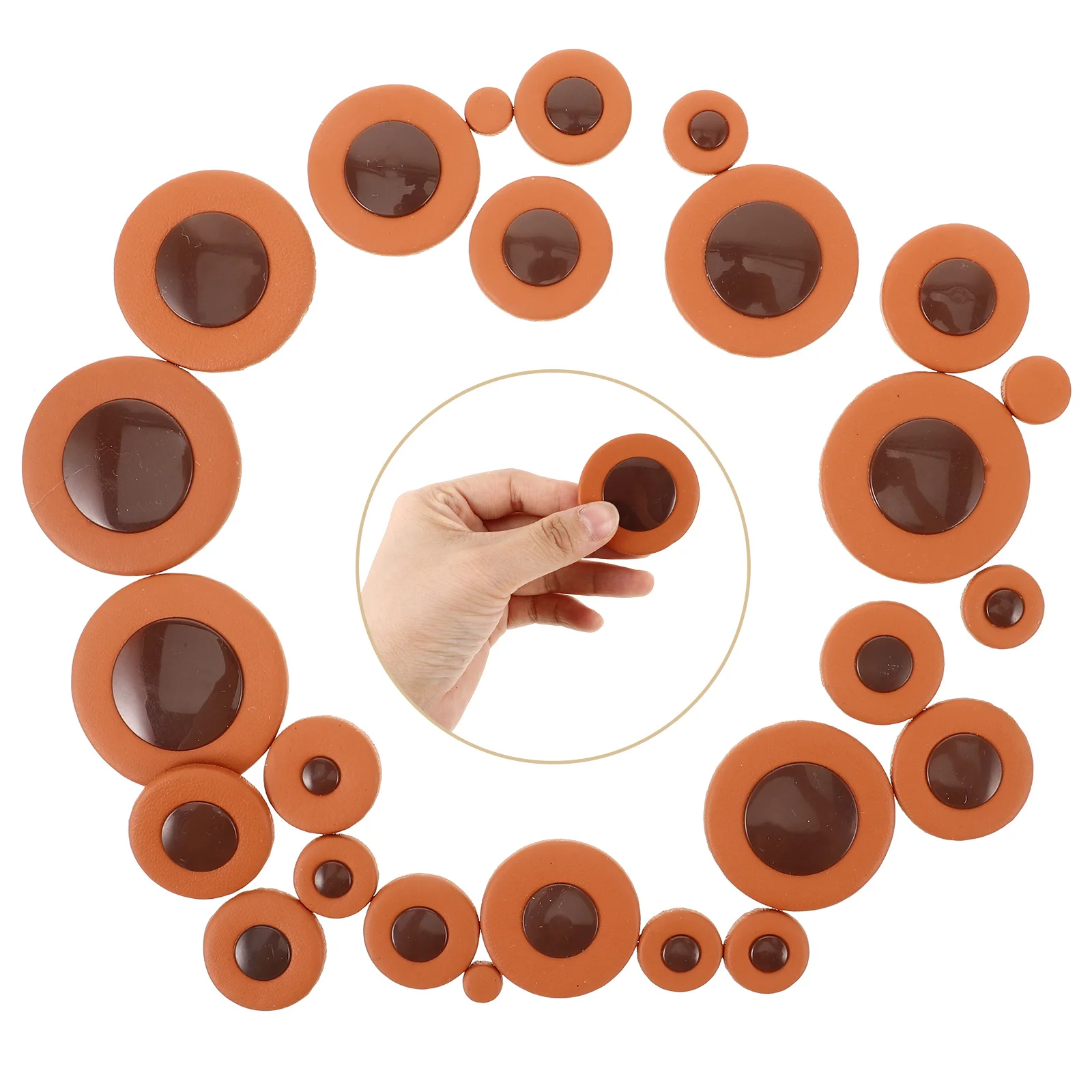 

25 Pcs Saxophone Pad Alto Pads Repair Tools along with Seal for Sealing