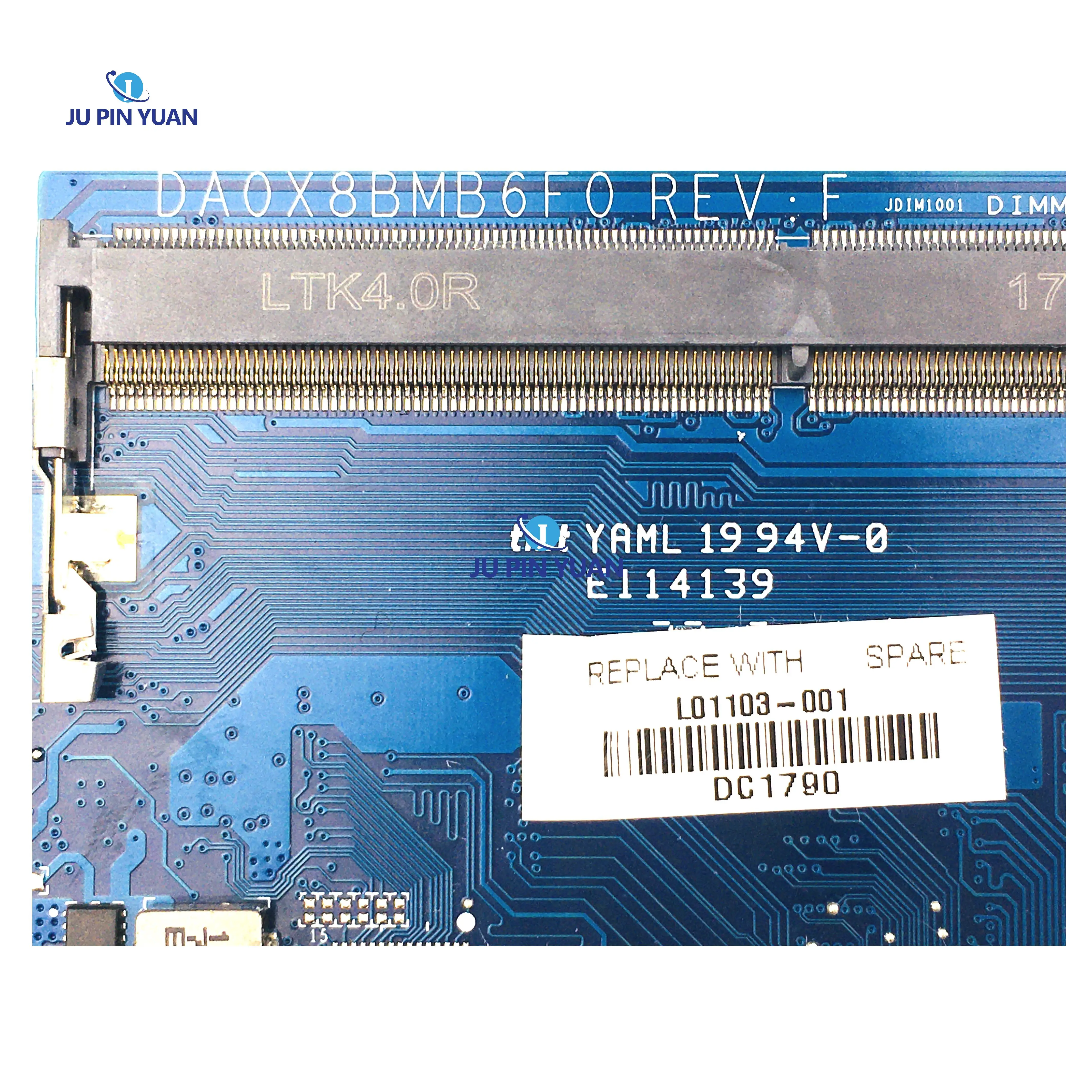 Для HP ProBook 430 G5 440 G5 материнская плата для ноутбука L01103-001 DA0X8BMB6F0 X8B с i7-8550U CPU L01103-601 GPU DDR4