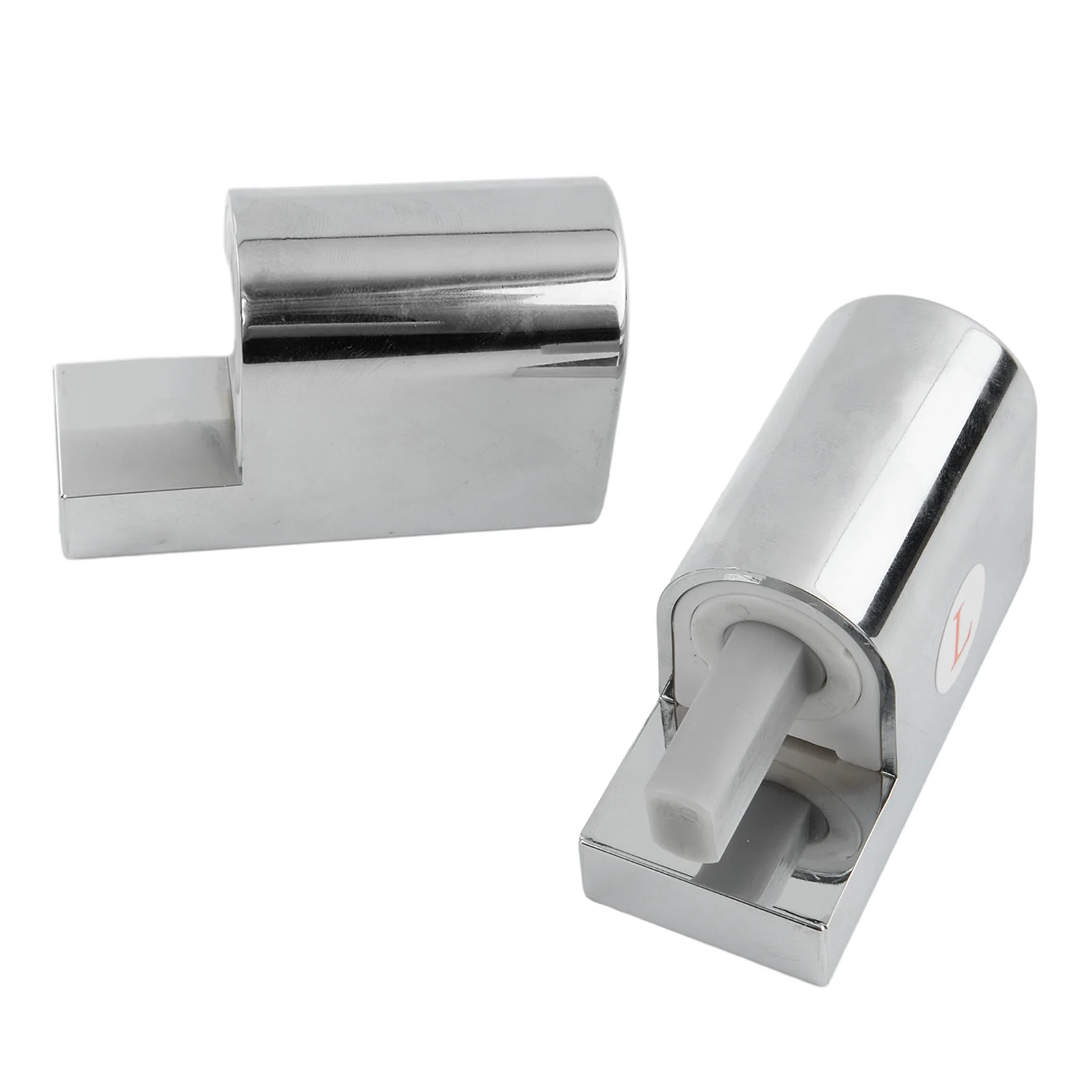 

Крепежный соединитель, сменная крышка петли для крышки унитаза, серебристая, замедленная, 1 пара, аксессуары для ванной комнаты с защитой от столкновений, высокое качество