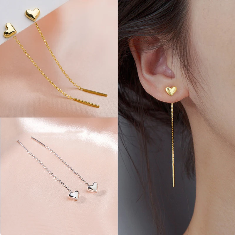 LATS New Fashion Little Bird Drop Long Hanging Earrings for Women Elegant Girl Tassel Earring Stylish Jewelry Personality Gift