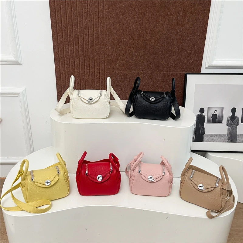 

Luxury Brand Ladies Leather Crossbody Bag Handbags By Famous Designer Popular Classic Elegant Women's Shoulder Tote