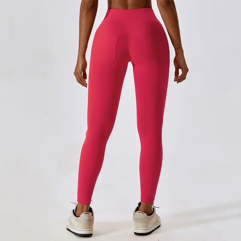 

Fitness Legging Woman Push Up Workout Sport Booty Leggings Women Scrunch Butt Female Outfit Gym Nudity Legging Pants pocket