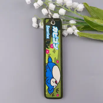 可愛刺繡鑰匙圈 動漫遊戲鑰匙圈 摩托車汽車鑰匙圈 鑰匙圈 鑰匙吊墜 鑰匙牌 鑰匙飾品 8 最佳銷售 神隱少女鑰匙扣 - №4