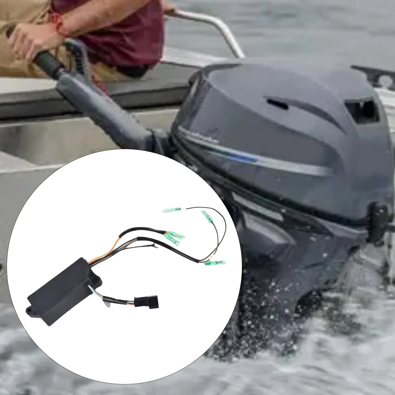 

Блок Cdi в сборе для Yamaha 25HP 30HP 1999-2002 2T, замена подвесного двигателя, морской модуль зажигания, надежная запасная часть для лодки