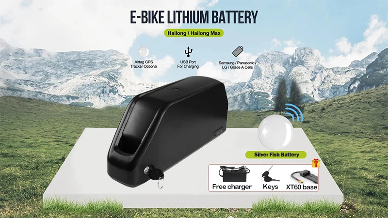 Cham Rider 36V 48V 52V 60V 72V 1000W EBike Battery 25Ah 30 40 45 50 60Ah Electric Vehicle Bicycle Lower Tube 2000W Litio Battery