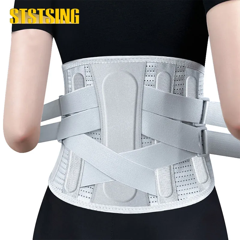 1PCS Back Brace for Women Men with Ergonomic Curved Spine Support and Splints, Back Brace for Heavy Lifting, Herniated Disc