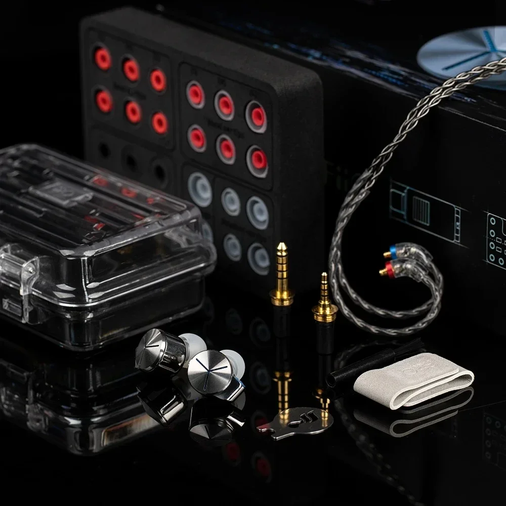 FiiO FA7s 6BA Drivers In-Ear Monitor Earphone IEM Knowles Balanced Armature 3-Waycrossover System Headset MMCX Detachable Cable