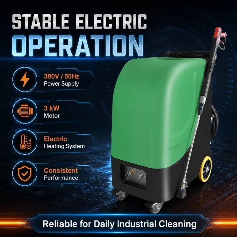Professional Electric Heated Hot Water High Pressure Cleaner with Plastic Construction for Industrial Cleaning New