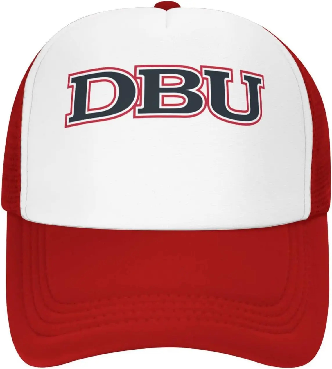 Dallas Baptist University Logo Trucker Hats for Both Men and Women - Mesh Baseball Snapback Hats