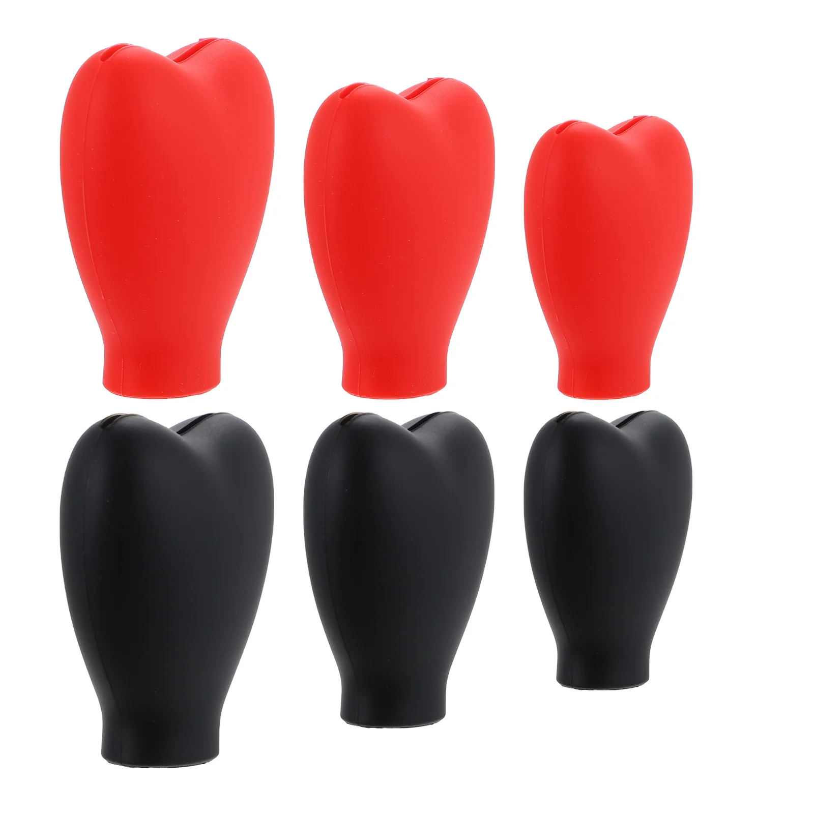 

6Pcs Makeup Brush Sleeve Covers Silicone Guard for Bristle Protection Distortion Proof Compact for Travel Daily Use