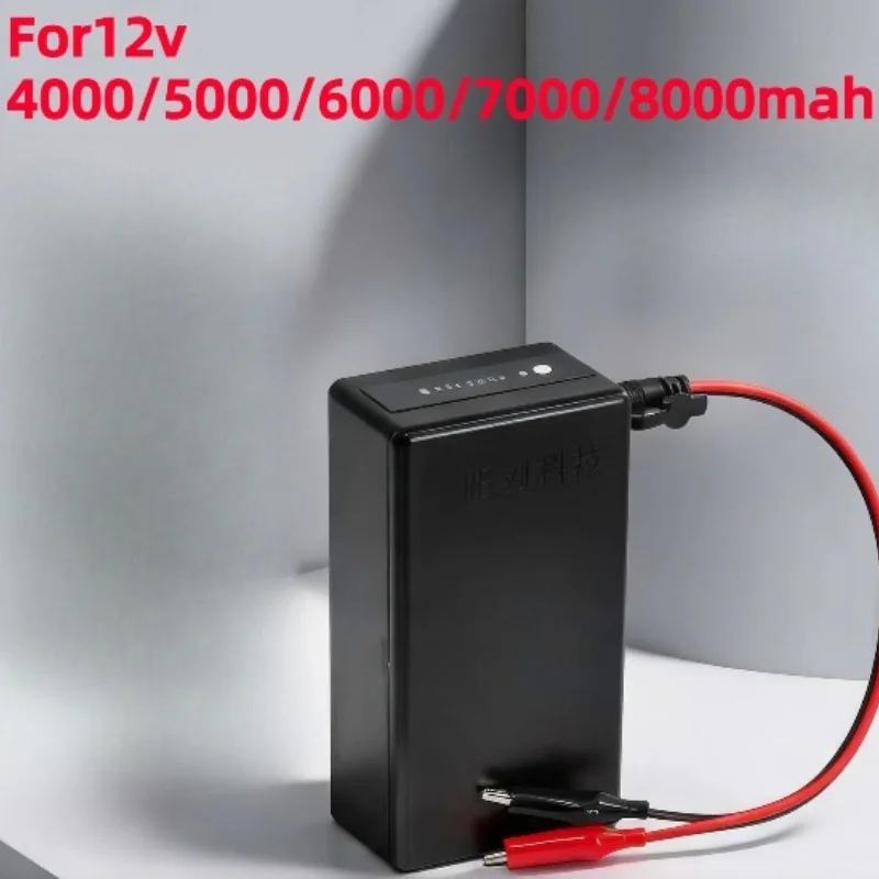 For12v 4000mah Ultra-thin Polymer Lithium Battery Large Capacity Ultra-light Hand-holdable Thin Rechargeable Mobile Battery