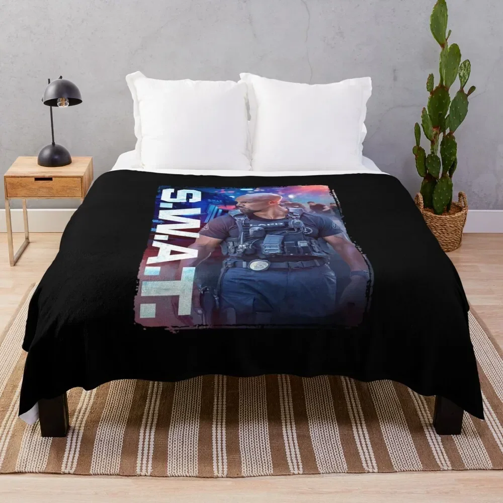 Gifts For Men Shemar Moore Cool Graphic Gift Throw Blanket Custom decorative Nap wednesday Blankets