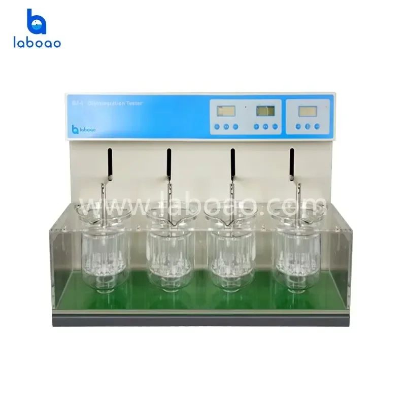 for LABOAO BJ-4 Tablet Disintegration Testing Instrument Quadruple Independent Analyzer Solid Particle Detector