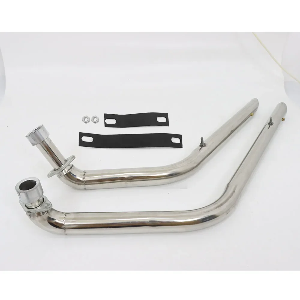 For Honda VT1100 SHADOW 1100 ACE Aero Spirit VT1100C VT1100C2 VT1100T Tour Shortshots Staggered Exhaust Pipe Silencer Muffler