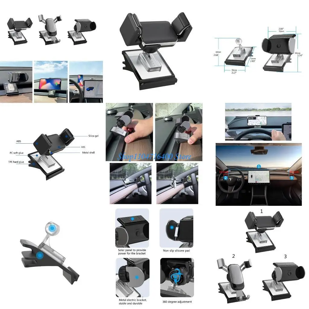 

y1gd Smartphone Holder for Car Air Vent Phone Navigation Support Fit for Y