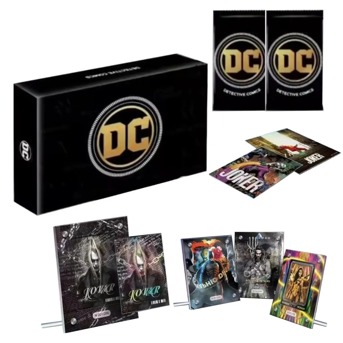 

Marvel Series DC Movie Version Star Diamond Card Movie & TV Collectible Cards Batman Superman The Avengers Movie Peripheral