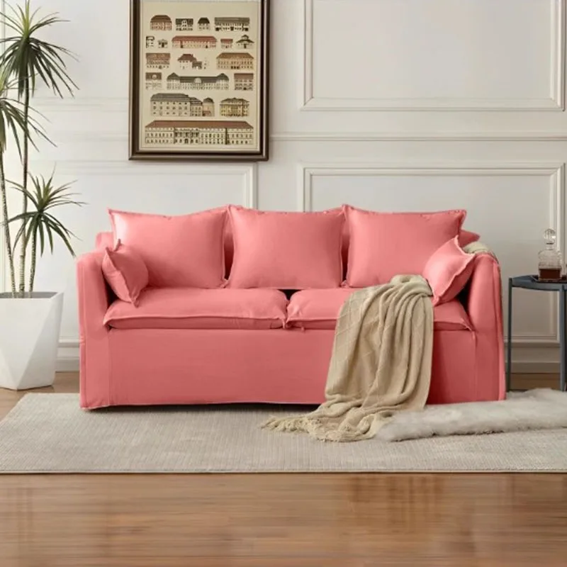 أرائك غرفة المعيشة على شكل سحابة إسكندنافية كرسي أريكة كسولة لطيفة أرائك غرفة المعيشة الحديثة أرضية واحدة أثاث عصري من Tumbonas Playa #4