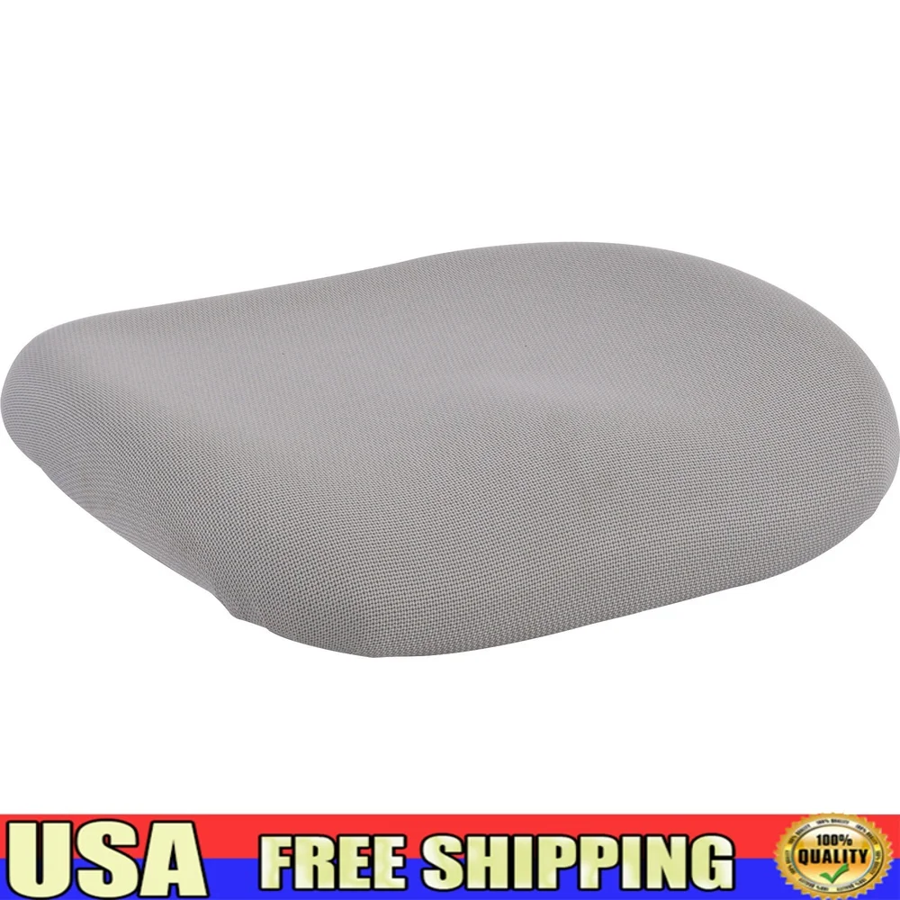 

Premium Padded Upholstered Seat Ivory Fabric Comfortable Chair Accessory Easy Installation Fast Shipping Furniture Item