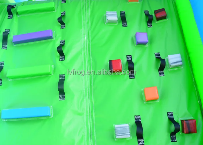 

Multifunctional Bouncer Inflatable Rock Climbing Wall With Combo Slide for Kids