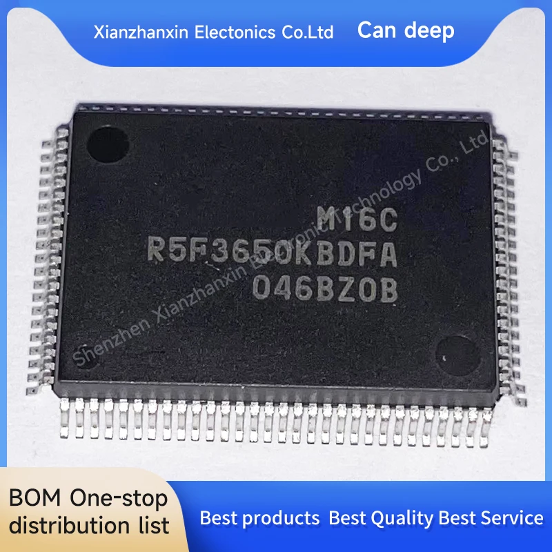 1PCS/LOT  R5F3650KBDFA R5F3650 QFP100 Communication equipment IC in stock