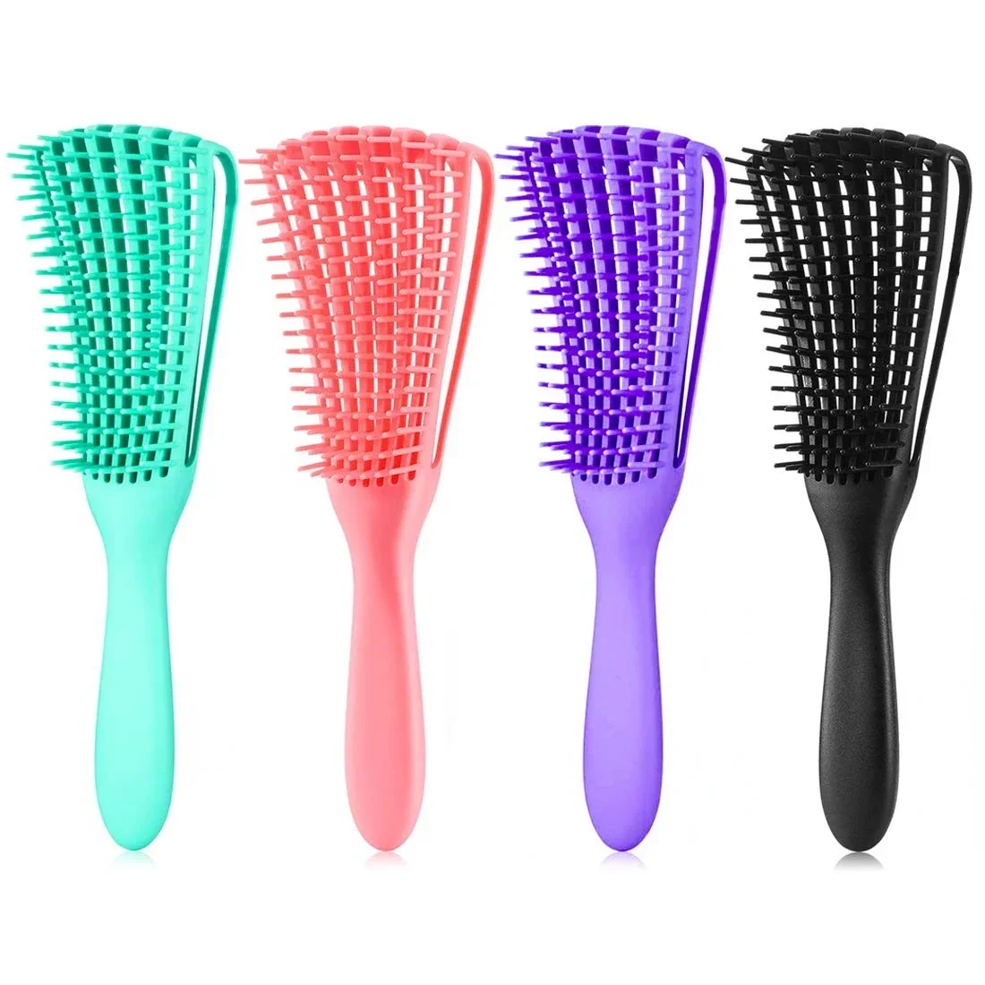 Mother-kids Detangling Hair Brush Octopus Curly Hair Baby Shampoo Magic Anti-screw Antiklit Scalp Massage Styling Hair Comb