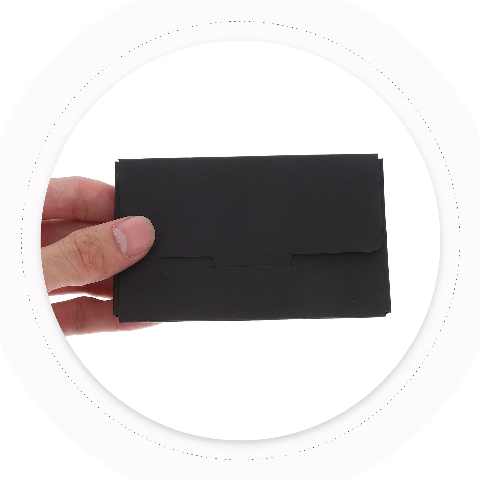 50 個の会員カードスリーブ ホテルカード用紙スリーブ ID トランジットカード名刺ホルダーミニ