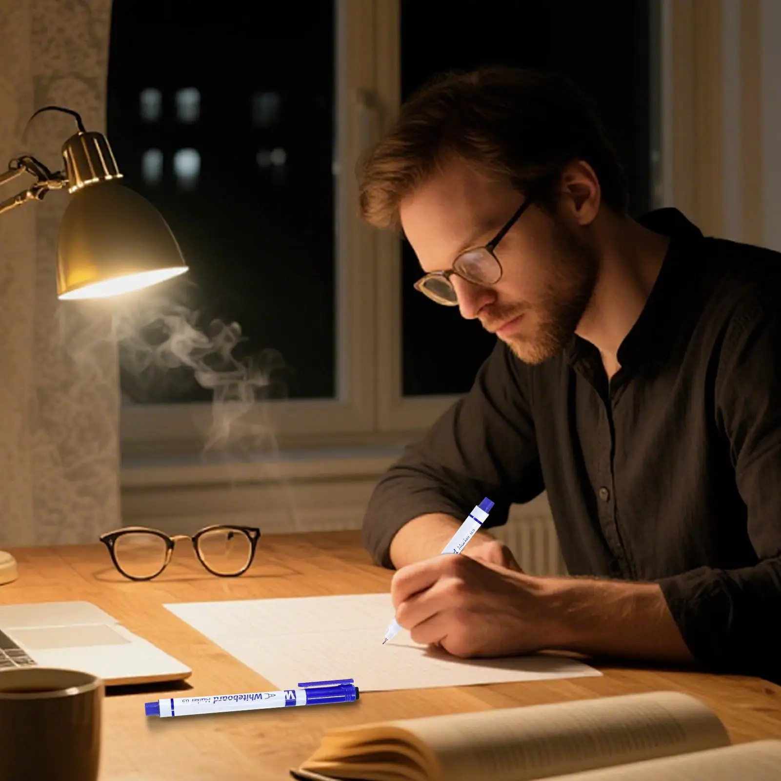 

Dry Erase Markers 10 Pieces Writing Pen With Eraser 0.5mm Fine Tip Marker Set For Teacher Classroom Whiteboard Calendar School